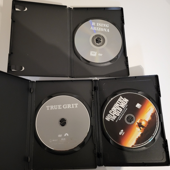 Coen Brothers DVD Movies Lot No Country for Old Men/True Grit/Raising Arizona - Picture 2 of 7